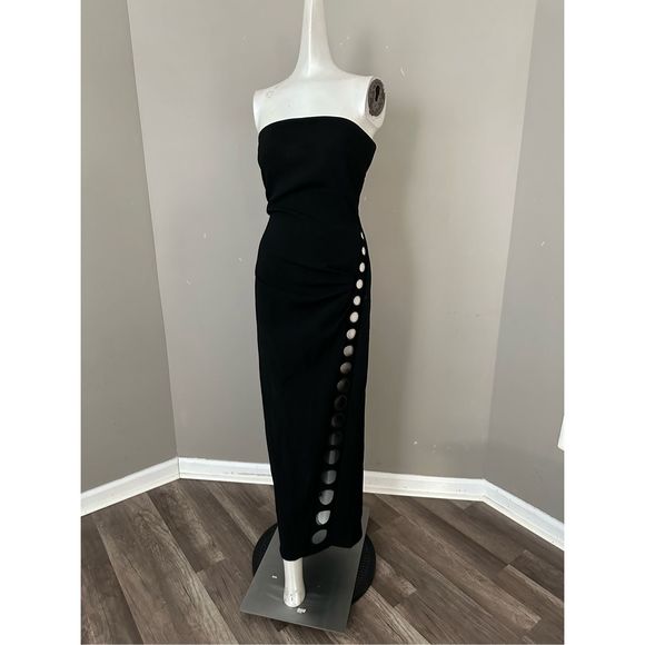 NWT Cult Gaia Capri Strapless Cut-Out Dress Size 12 $858 - Picture 2 of 6